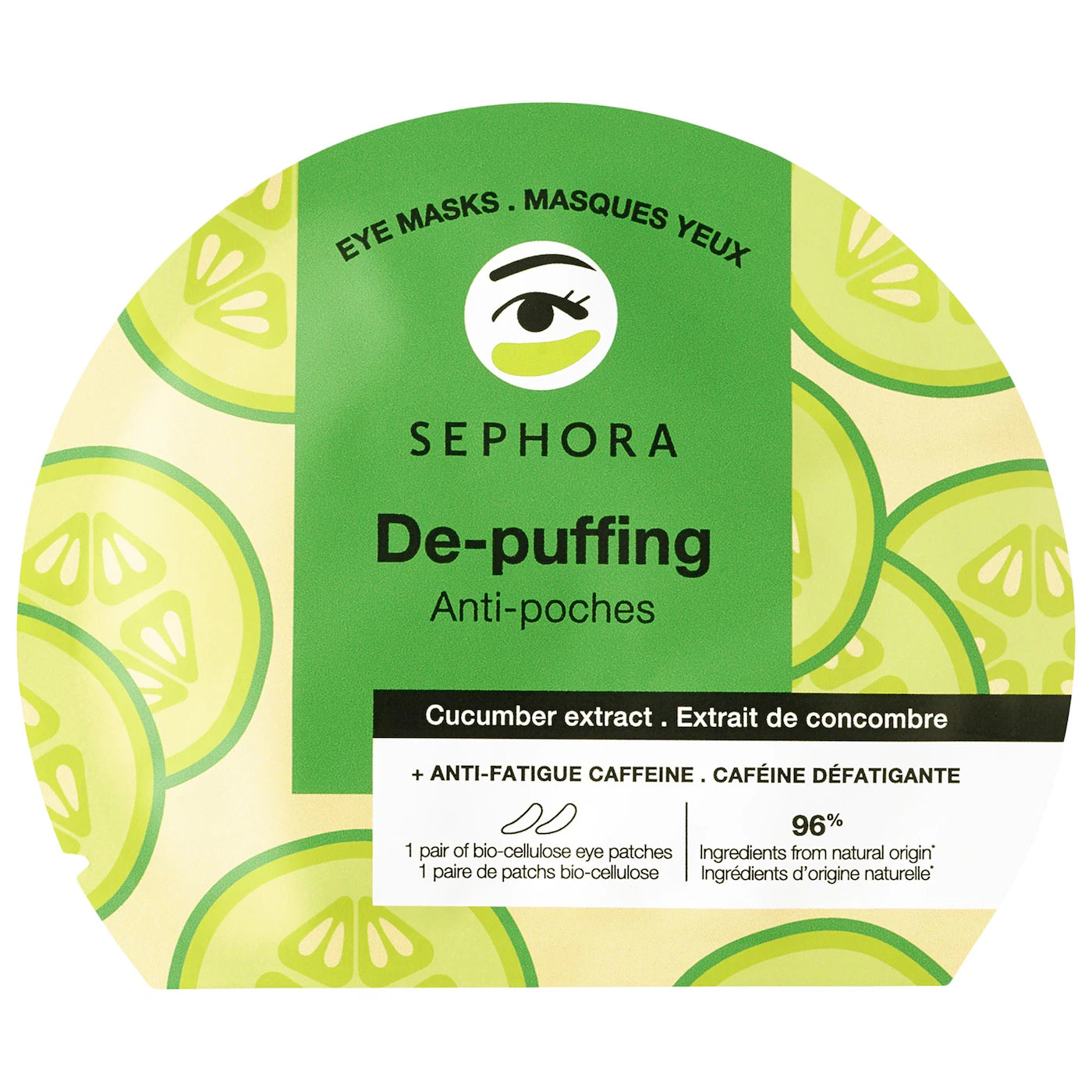 SEPHORA COLLECTION - Caffeine Eye Mask Patches for Dark Circles + De-Puffing