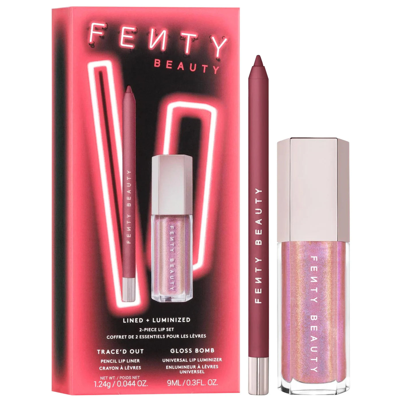 FENTY BEAUTY - Lined + Luminized 2-Piece Lip Set