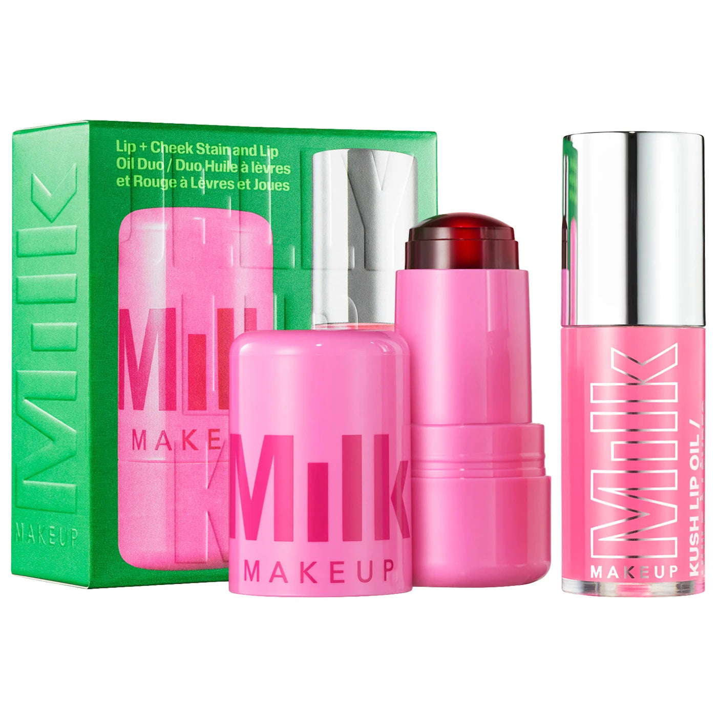 MILK MAKEUP - The Jelly Lip Kit: Lip + Cheek Stain & Lip Oil Duo