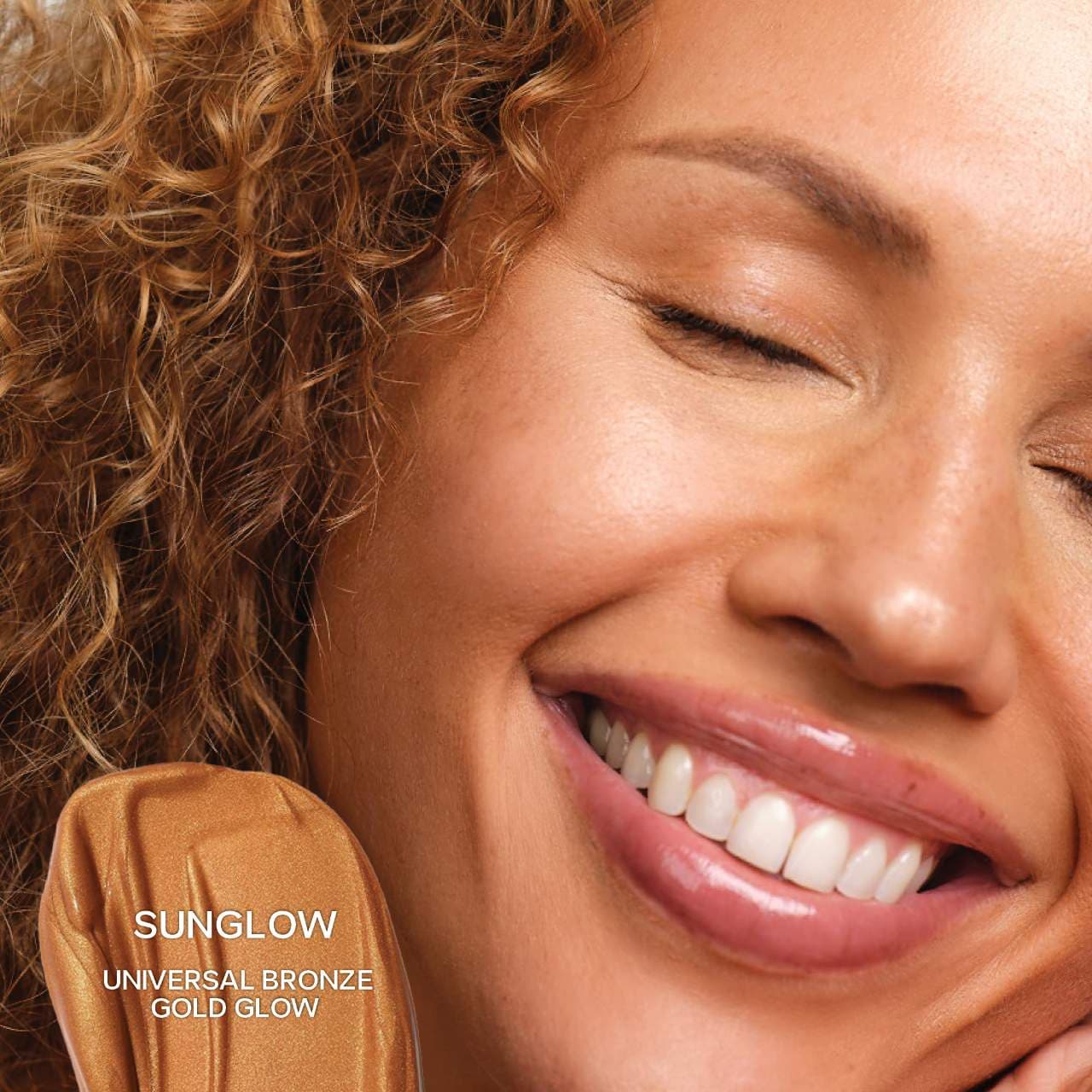 SAIE - Mini Glowy Super Gel Lightweight Dewy Multipurpose Illuminator / Sunglow