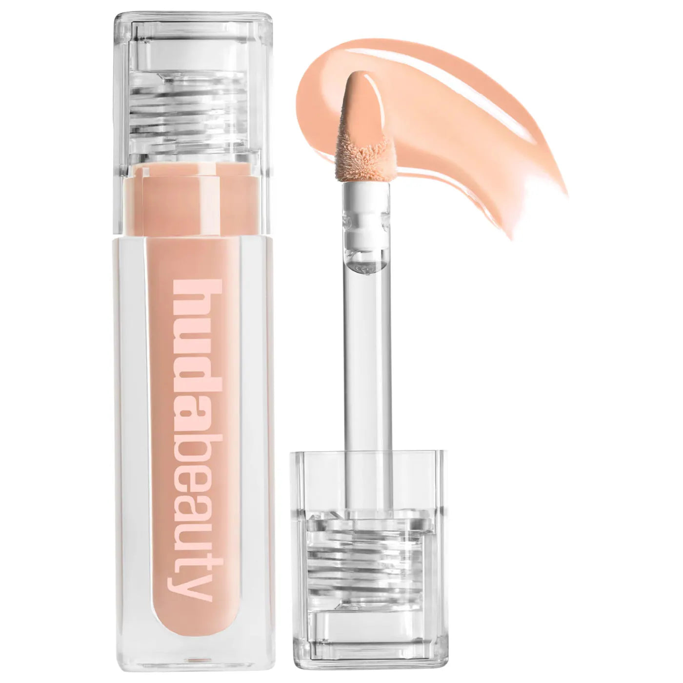 HUDA BEAUTY - Faux Filler Shiny Non-Sticky Lip Gloss / LightCealer