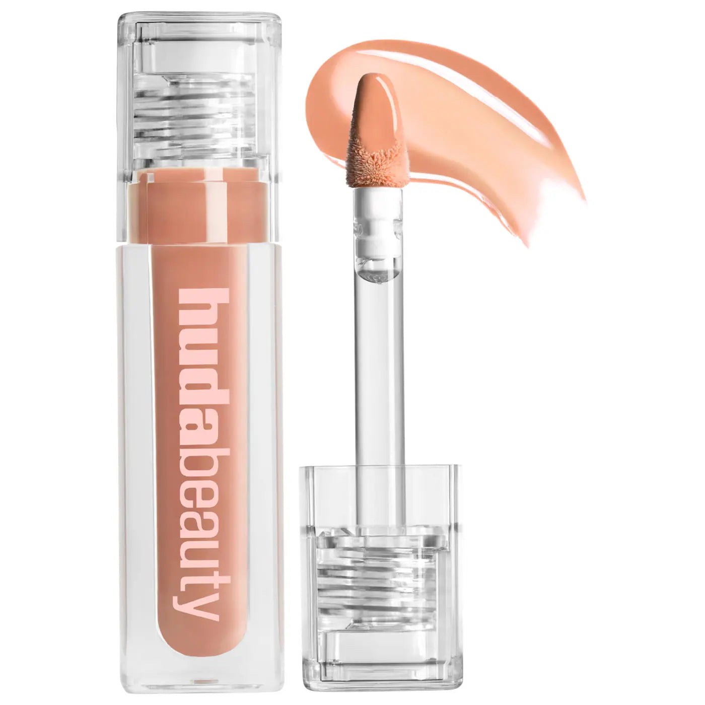 HUDA BEAUTY - Faux Filler Shiny Non-Sticky Lip Gloss / MidCealer