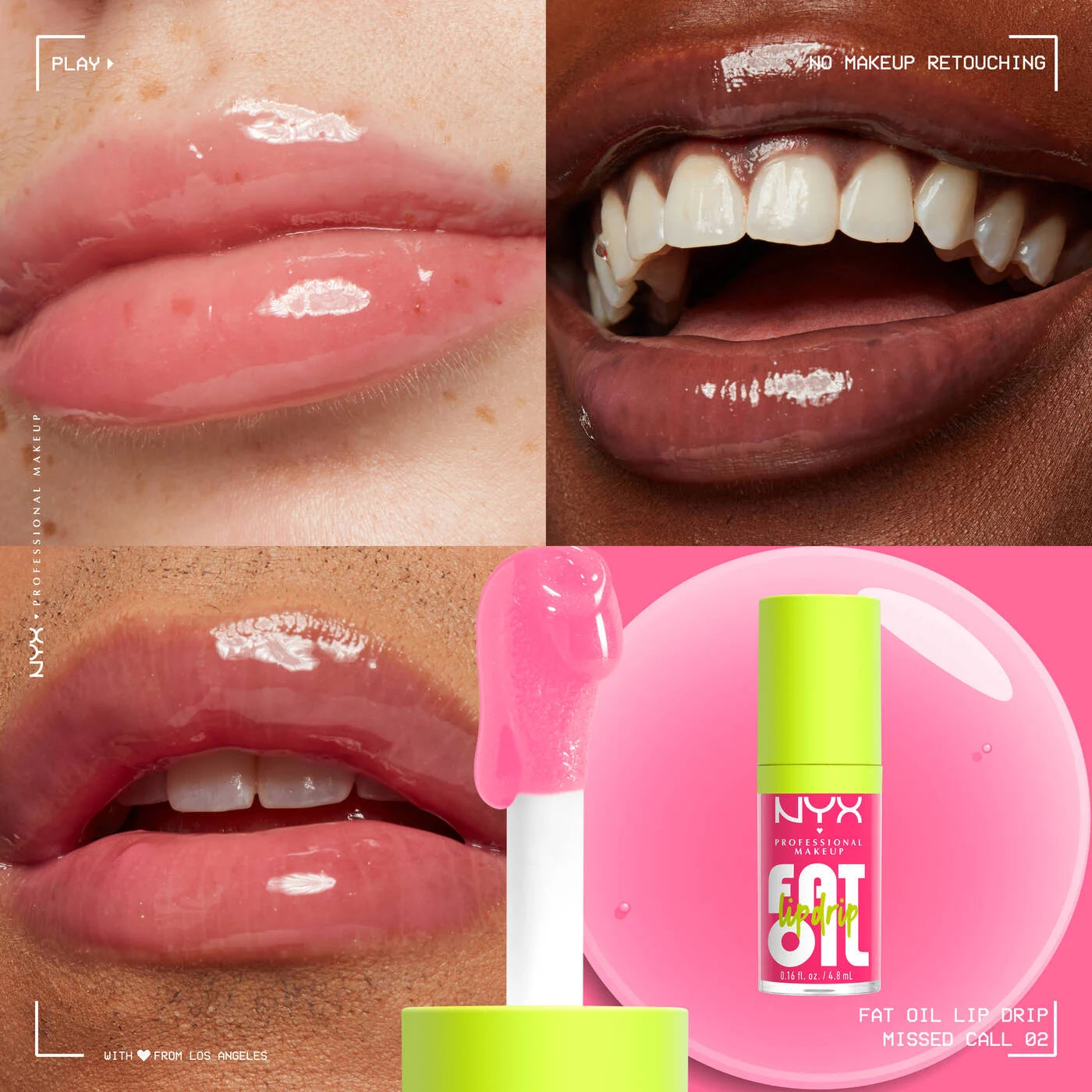 NYX - Fat Oil Lip Drip / Missed Call
