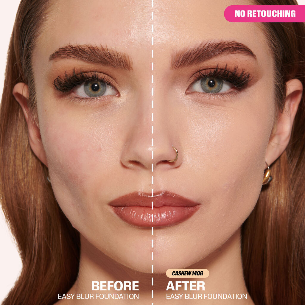 HUDA BEAUTY - Mini Easy Blur Natural Airbrush Foundation with Niacinamide / Cashew 140G