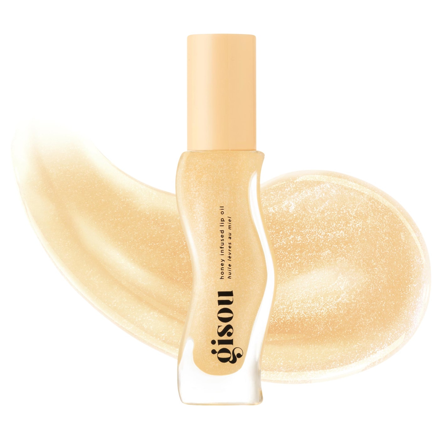 GISOU - Honey Infused Hydrating Lip Oil / Pineapple Pout - Sheer Golden Shimmer