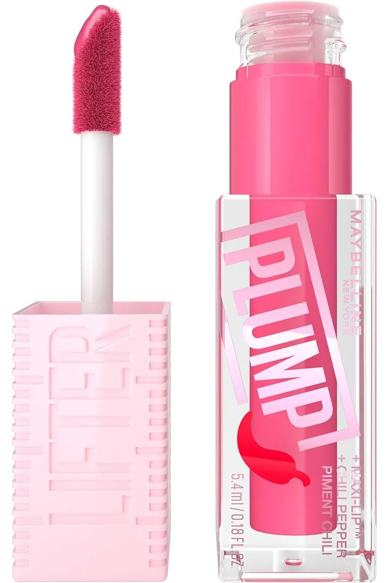 MAYBELLINE - Lifter Plump™ Lip Plumping Gloss / Pink Sting