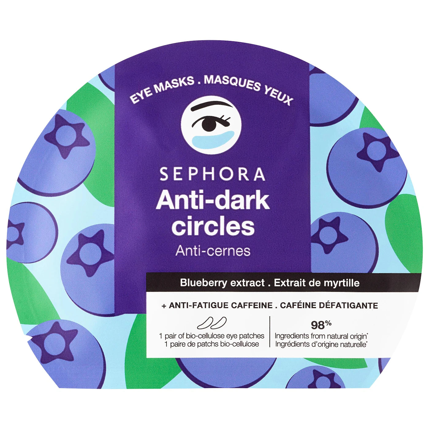 SEPHORA COLLECTION - Caffeine Eye Mask Patches for Dark Circles + De-Puffing