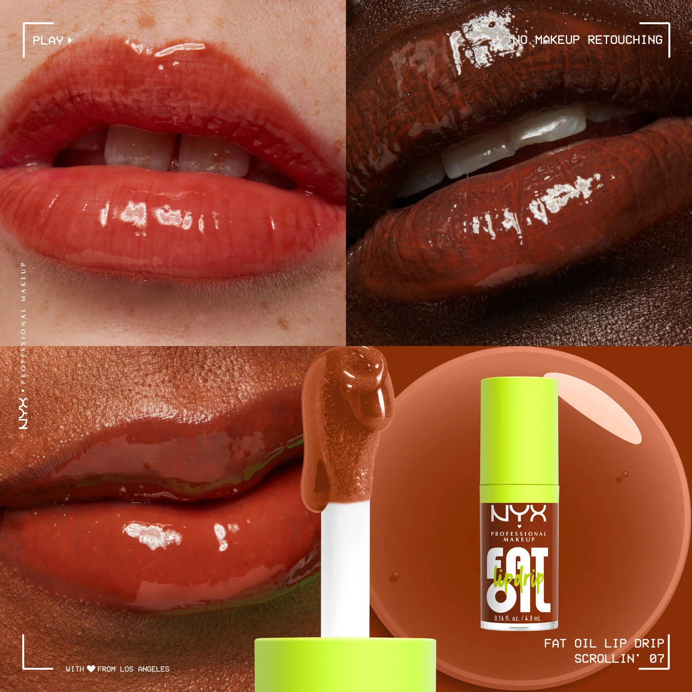 NYX - Fat Oil Lip Drip / Scrollin