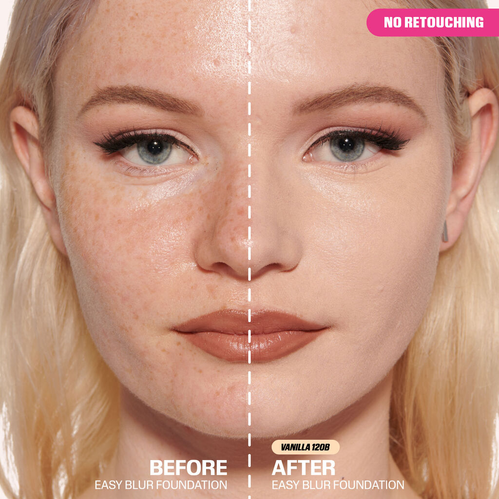 HUDA BEAUTY - Mini Easy Blur Natural Airbrush Foundation with Niacinamide / Vanilla 120B
