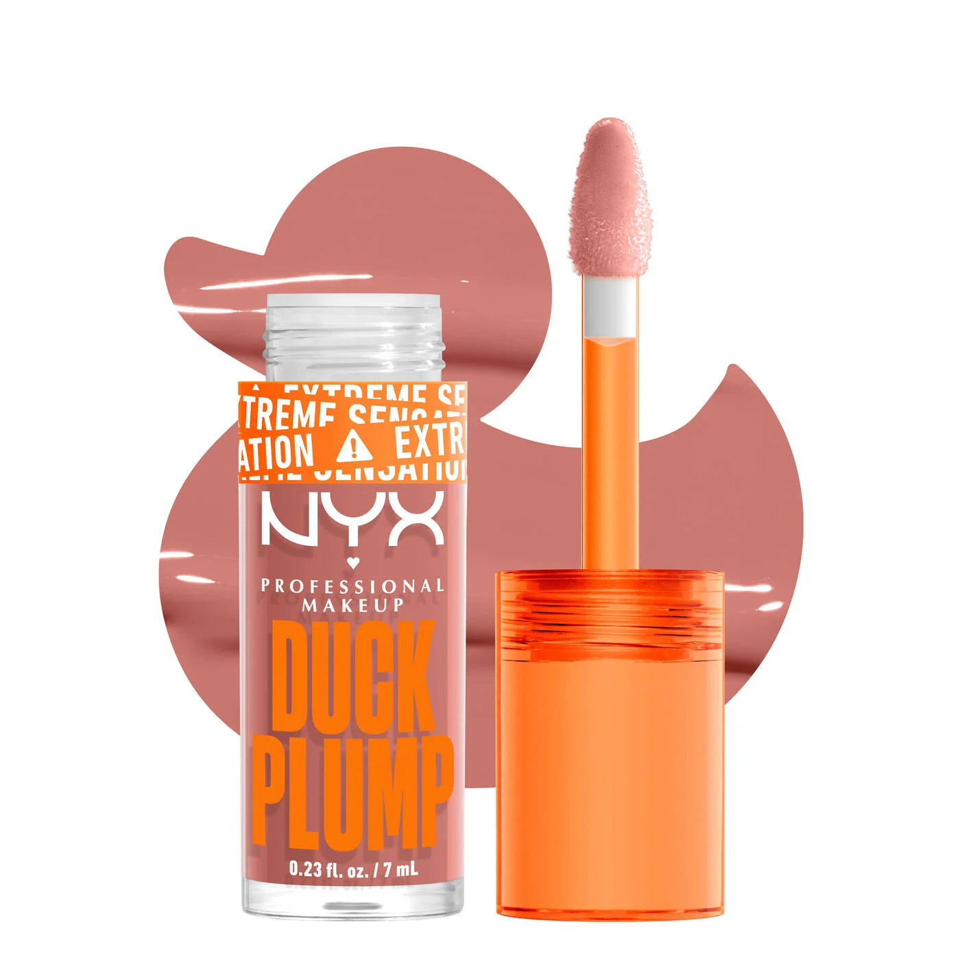 NYX - Duck Plump Lip Plumping Gloss / Bangin' Bare