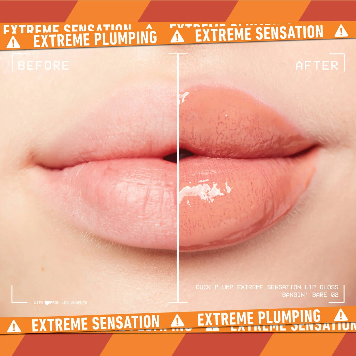 NYX - Duck Plump Lip Plumping Gloss / Bangin' Bare