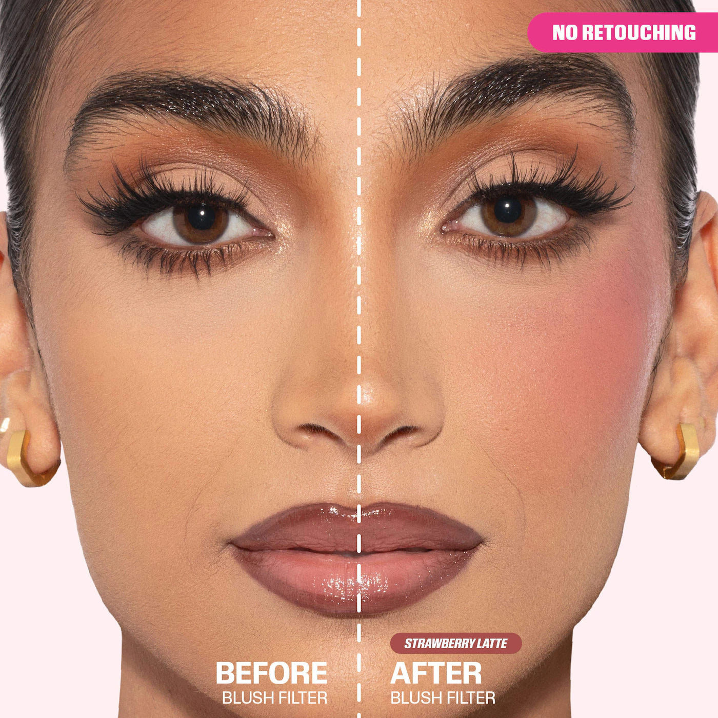 HUDA BEAUTY - Blush Filter Soft Glow Liquid Blush / Strawberry Latte