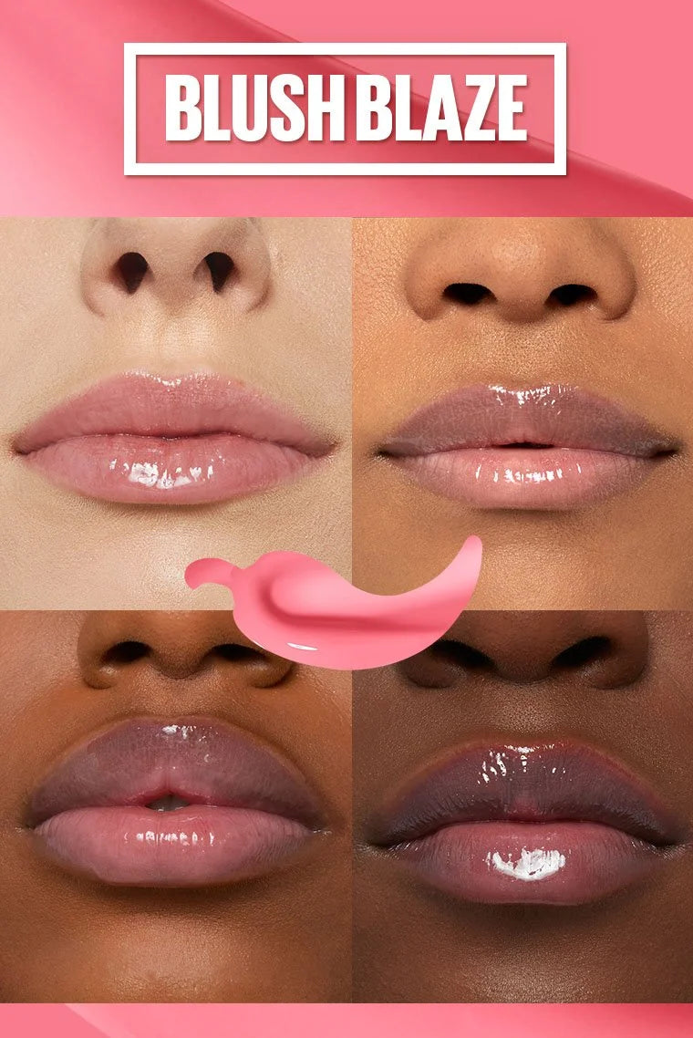 MAYBELLINE - Lifter Plump™ Lip Plumping Gloss / Blush blaze