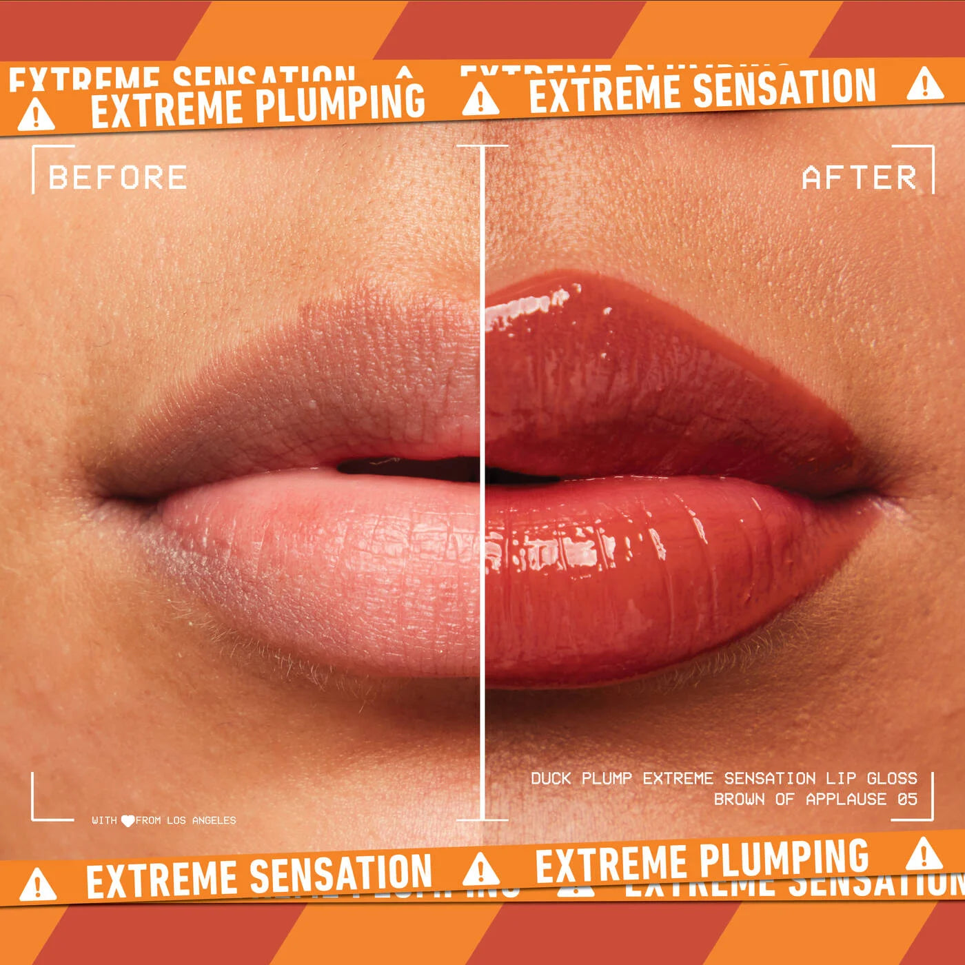 NYX - Duck Plump Lip Plumping Gloss / Brown Of Applause