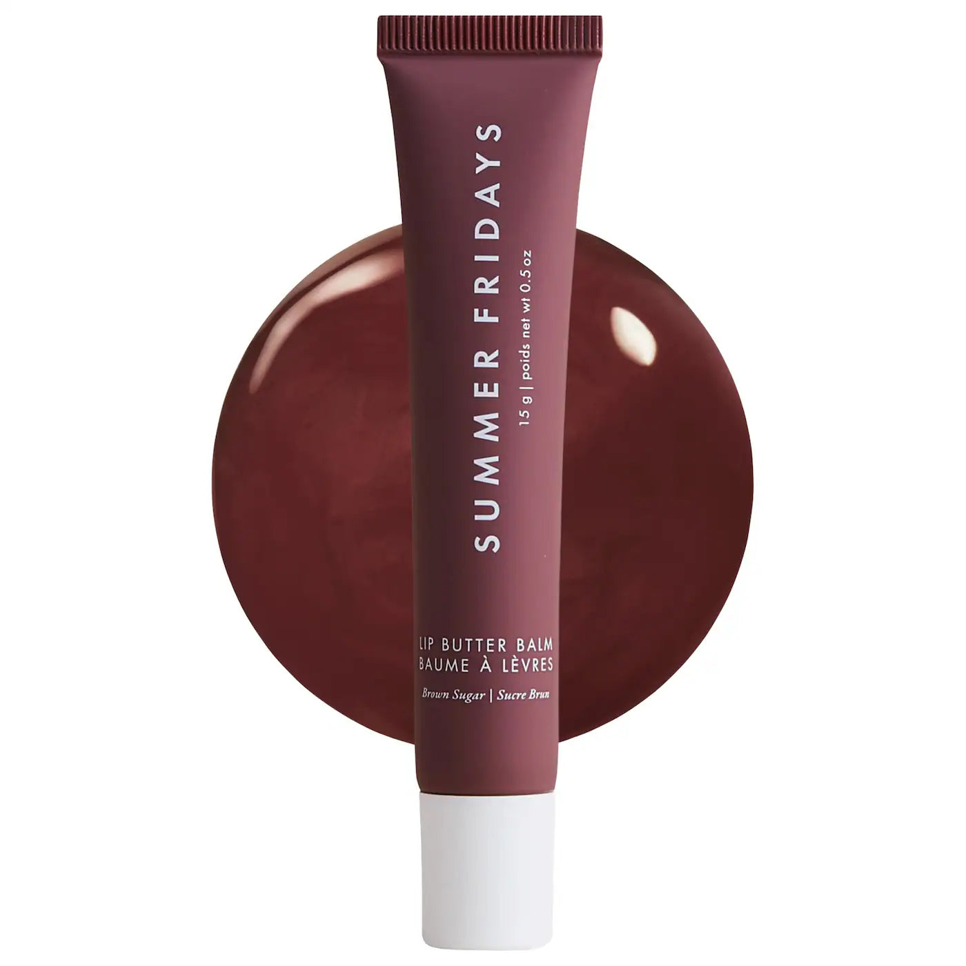SUMMER FRIDAYS - Lip Butter Balm Treatment for Hydration + Nourishing Shine / Brown Sugar