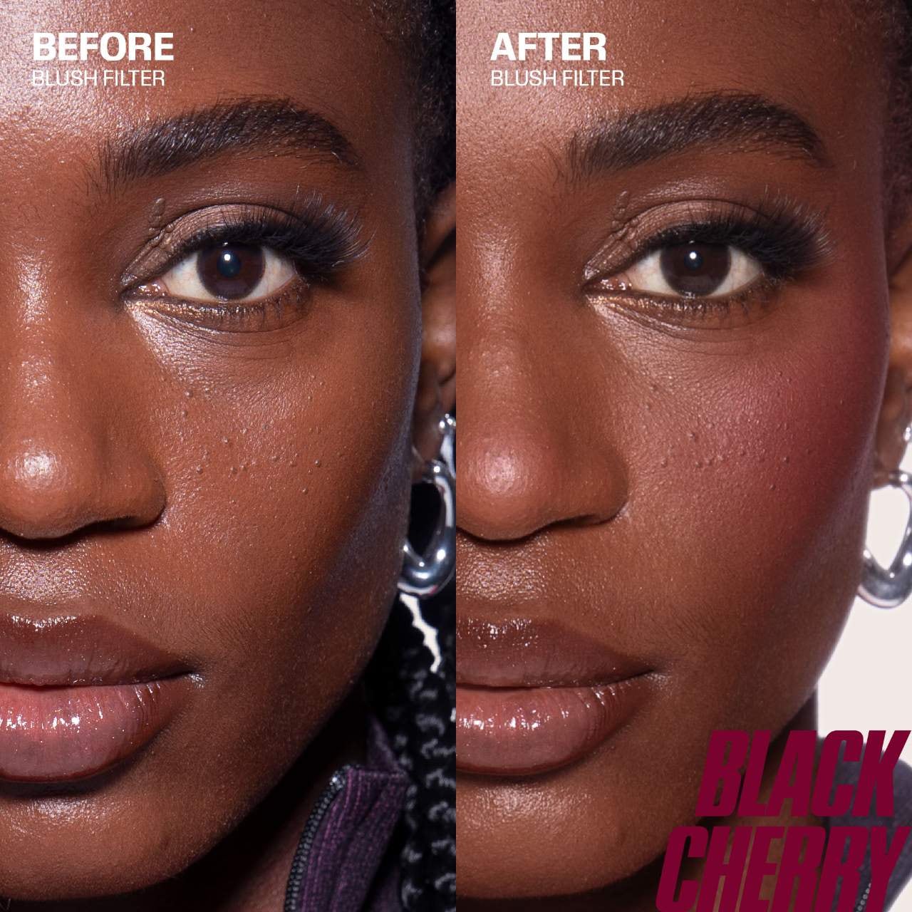 HUDA BEAUTY - Blush Filter Soft Glow Liquid Blush / Black cherry