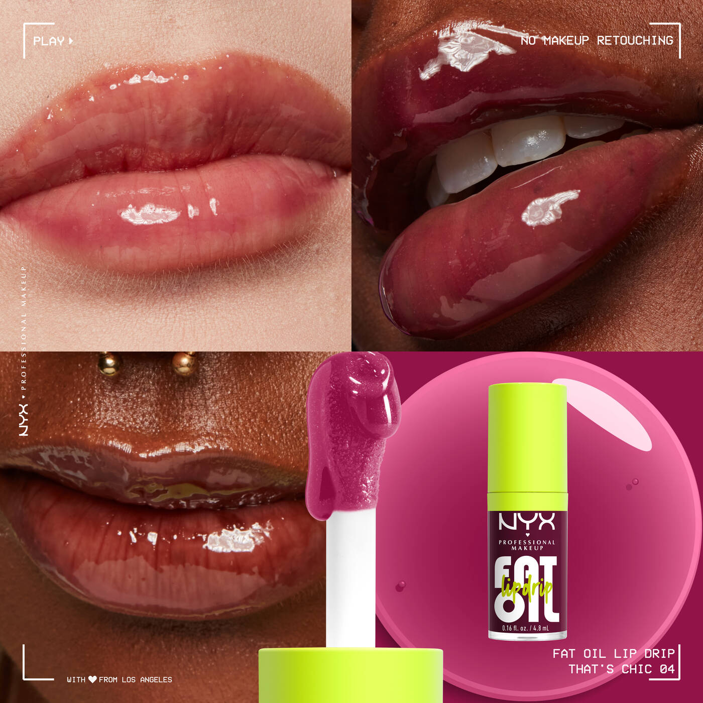 NYX - Fat Oil Lip Drip / That's Chic