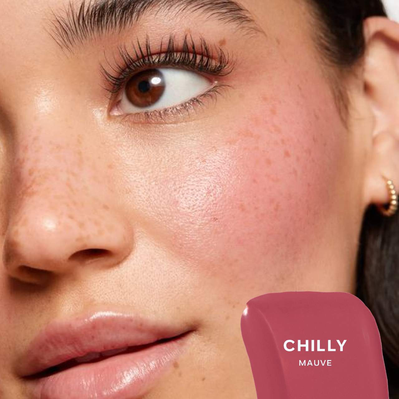 SAIE - Dew Blush Liquid Cream Blush / Chilly
