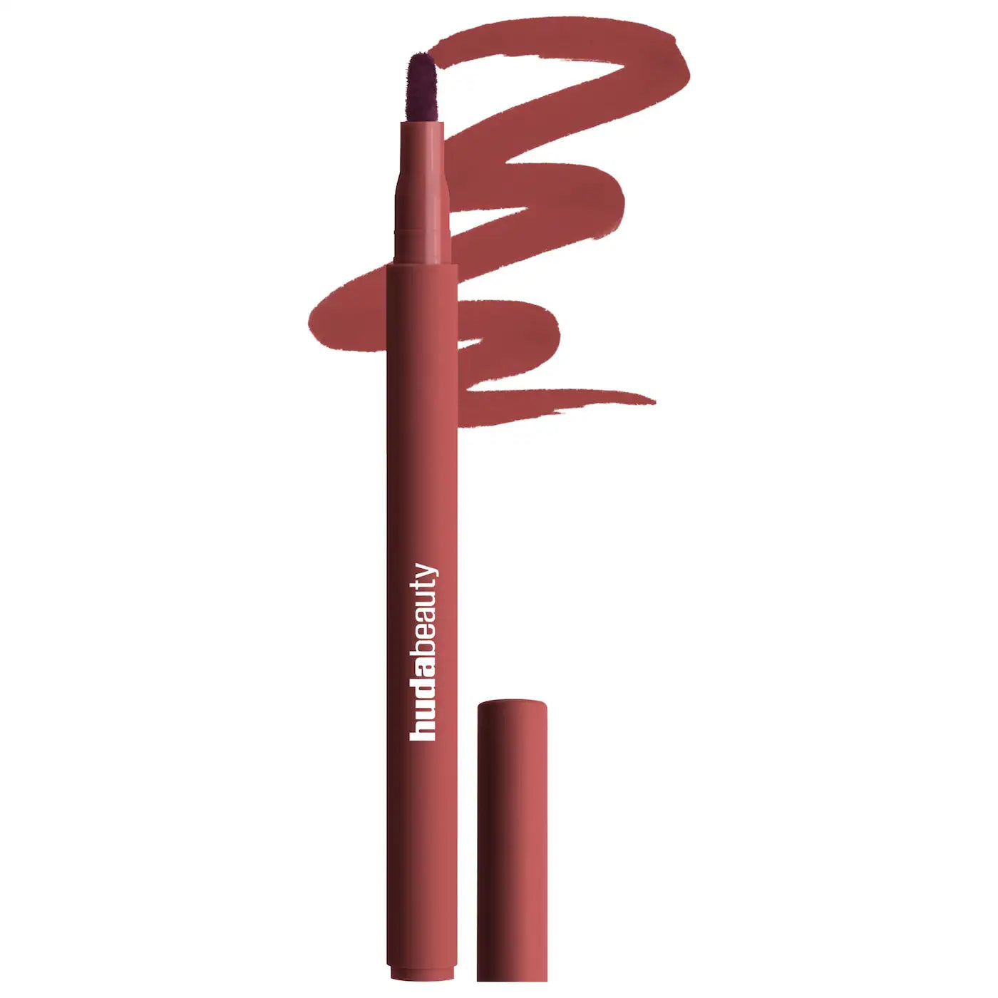 HUDA BEAUTY - Lip Contour Lip Stain for 12-Hour Wear / Cinnamon