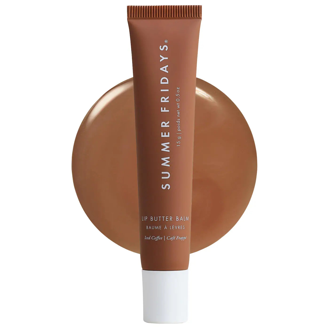 SUMMER FRIDAYS - Lip Butter Balm Treatment for Hydration + Nourishing Shine / Iced Coffee