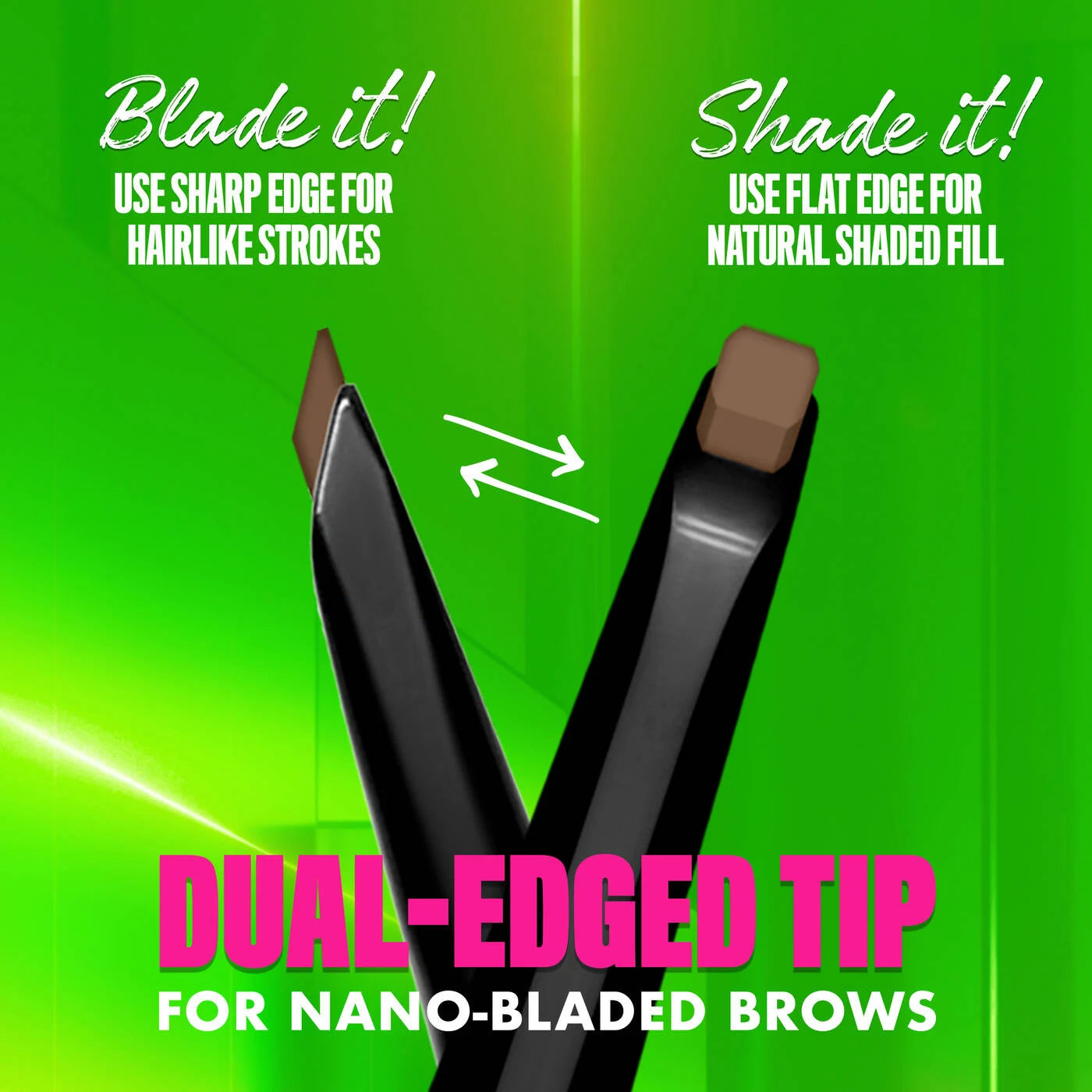 NYX - Blade & Shade Nano Brow Pencil / Ash Brown