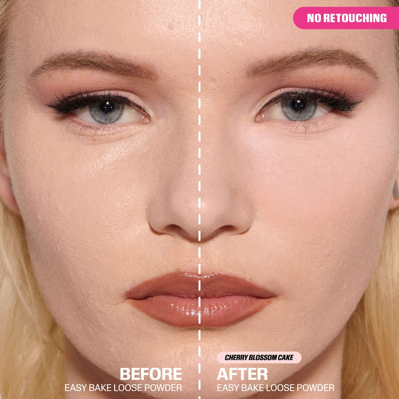 HUDA BEAUTY - Mini Easy Bake Blurring Loose Baking & Setting Powder / Cherry Blossom