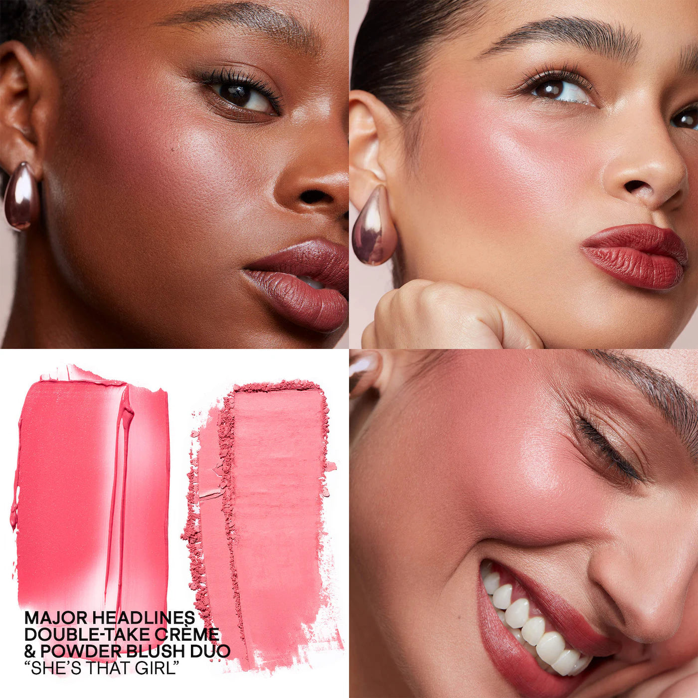 PATRICK TA - Mini Major Headlines Double-Take Crème & Powder Blush Duo / She's That Girl