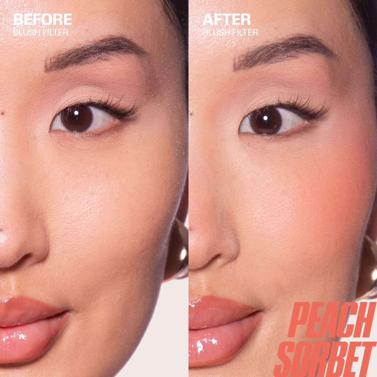 HUDA BEAUTY - Blush Filter Soft Glow Liquid Blush / Peach Sorbet