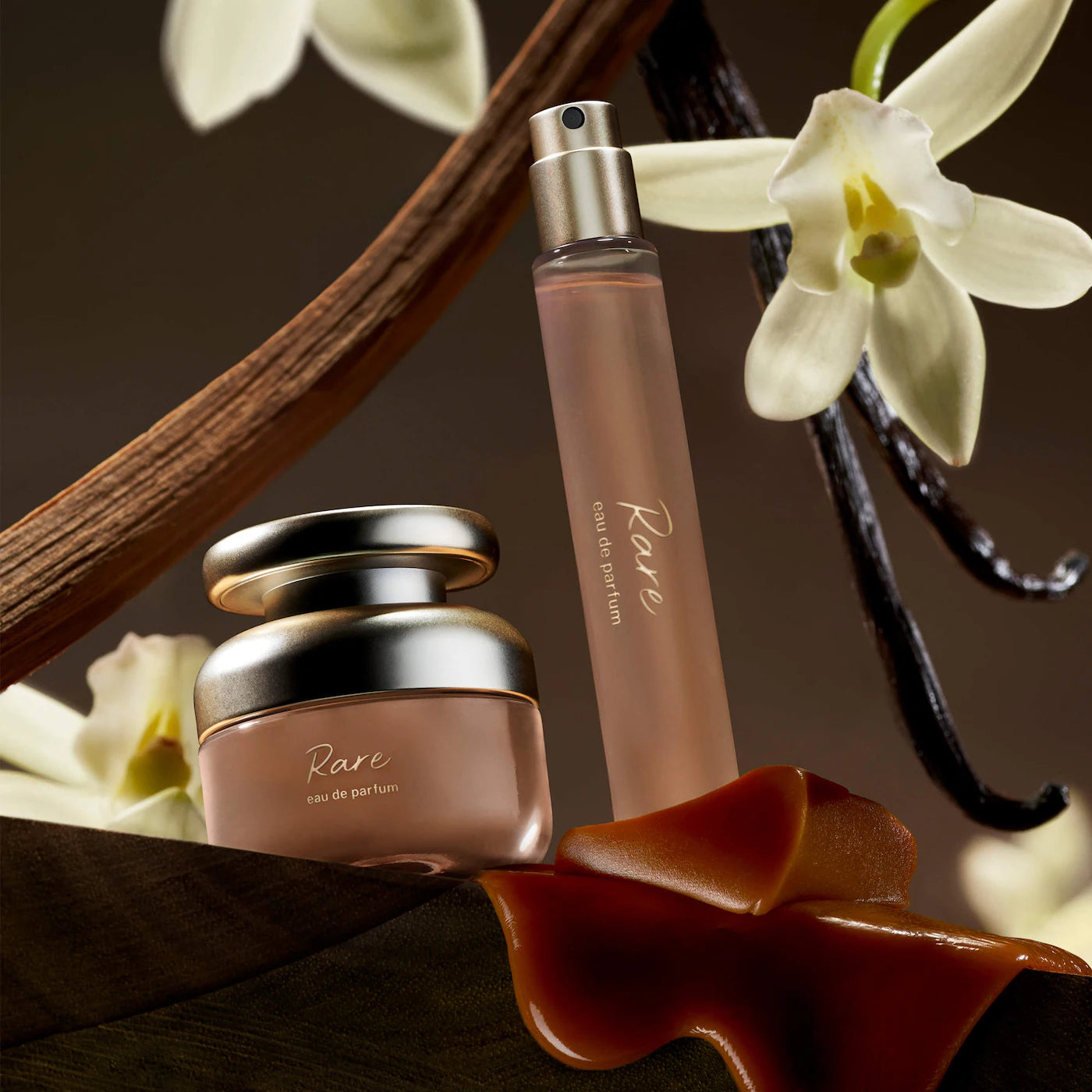 RARE BEAUTY - Mini Rare Eau de Parfum Set with Vanilla and Caramel