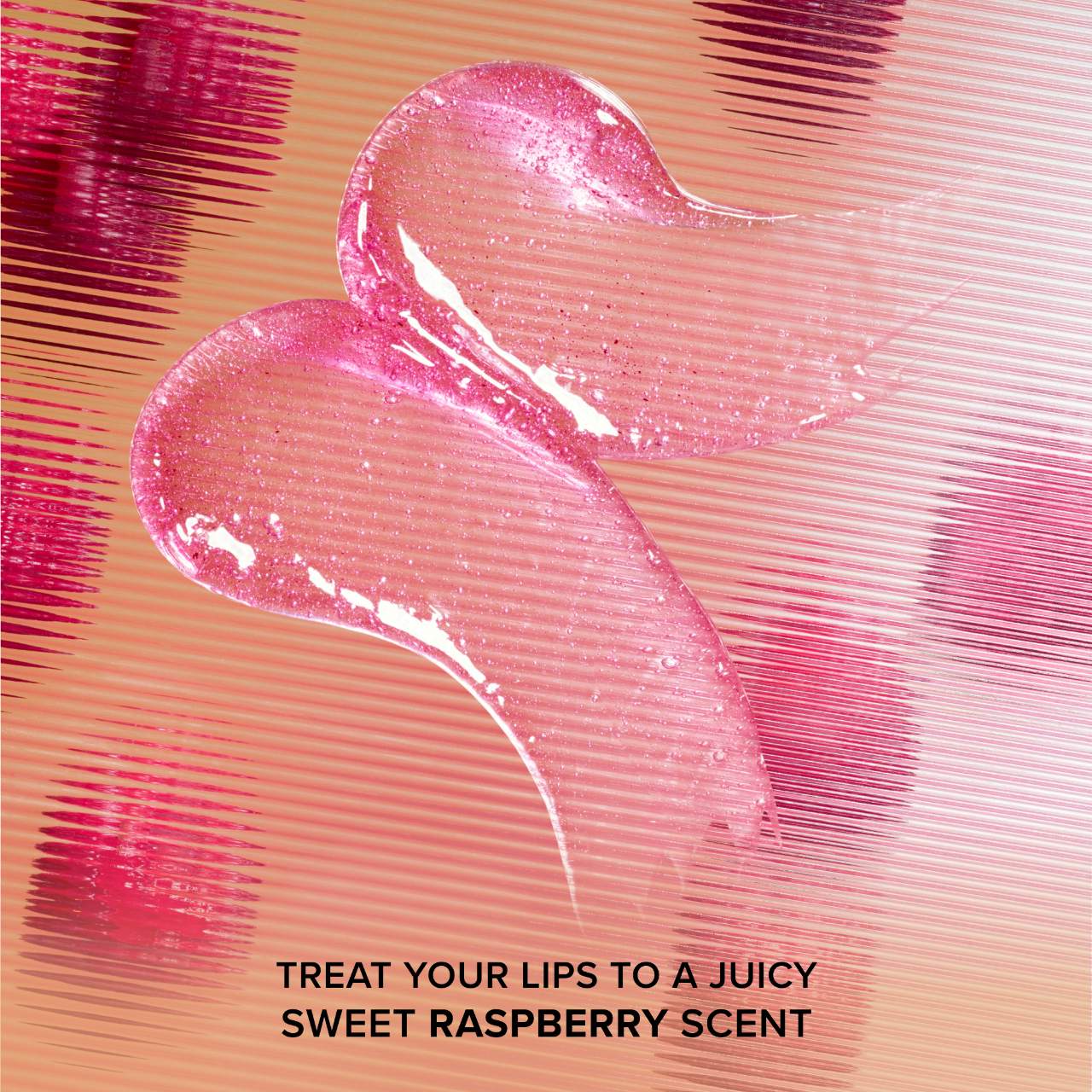 TOO FACED - Kissing Jelly Non-Sticky Lip Oil Gloss / Raspberry