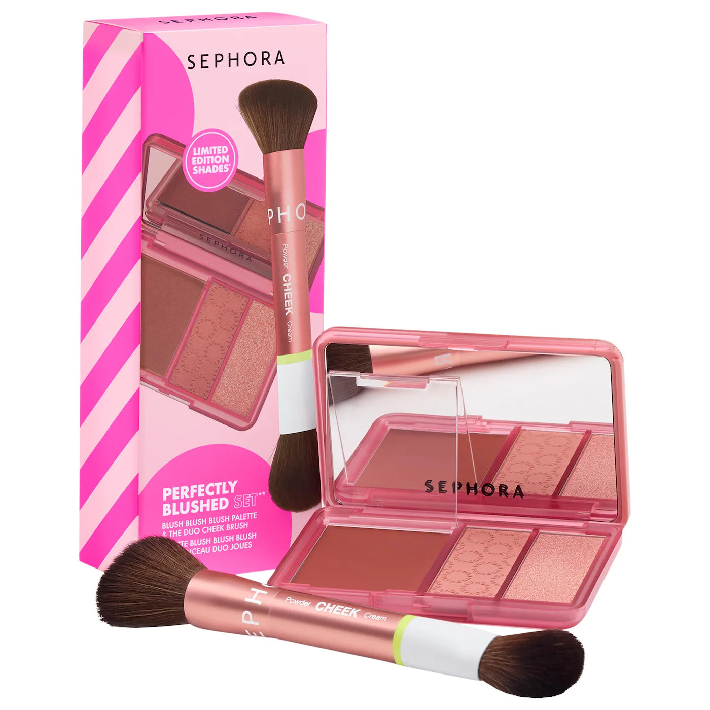 SEPHORA COLLECTION - Perfectly Blushed Makeup Blush and Brush Set