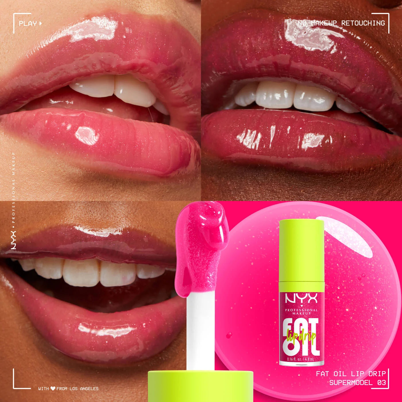 NYX - Fat Oil Lip Drip / Supermodel