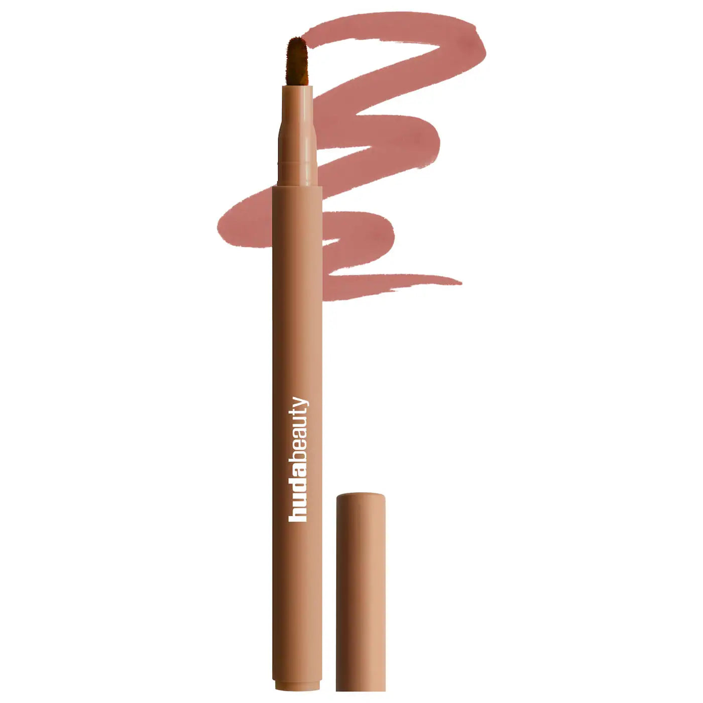 HUDA BEAUTY - Lip Contour Lip Stain for 12-Hour Wear / Soft Nude