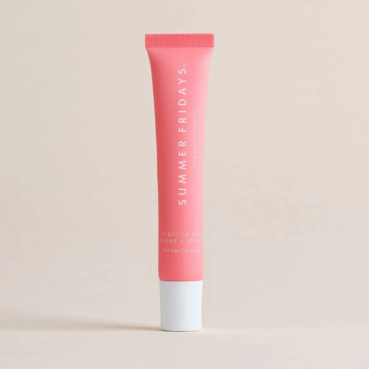 SUMMER FRIDAYS - Lip Butter Balm Treatment for Hydration + Nourishing Shine / Pink Sugar