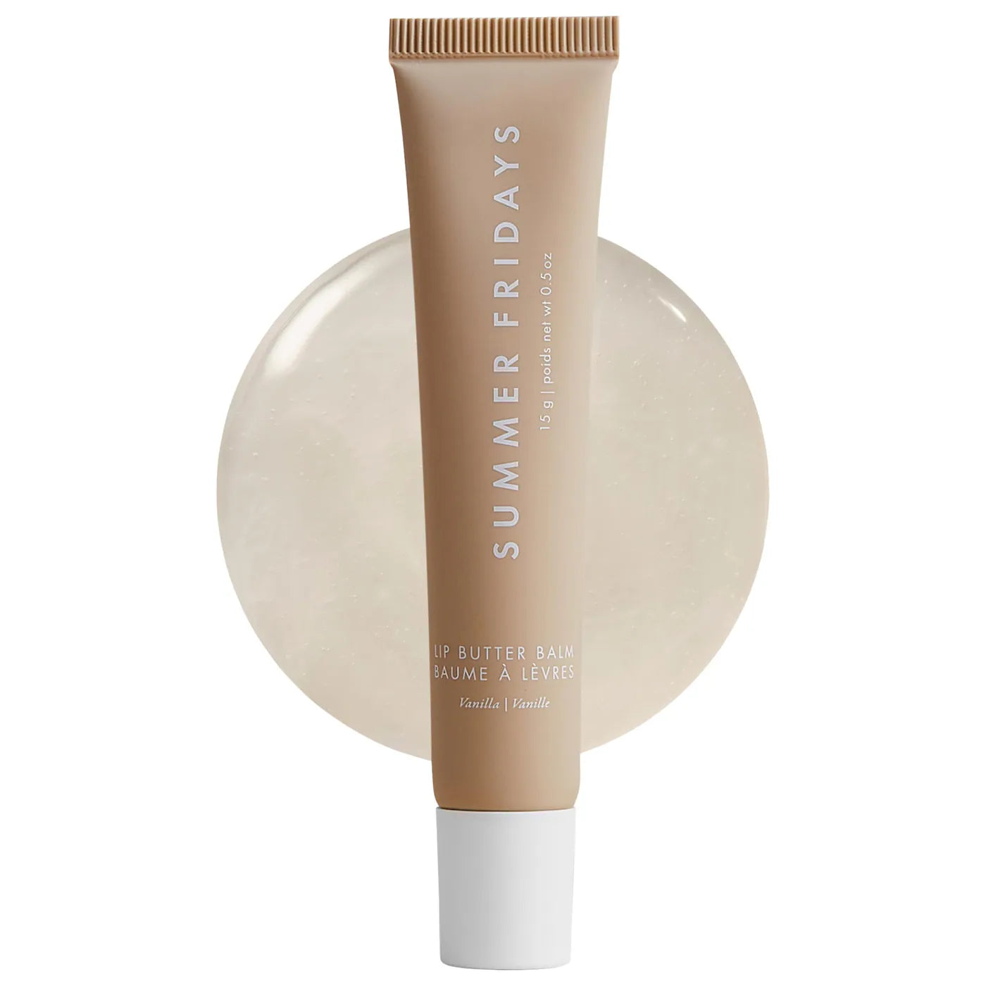 SUMMER FRIDAYS - Lip Butter Balm Treatment for Hydration + Nourishing Shine / Vanilla